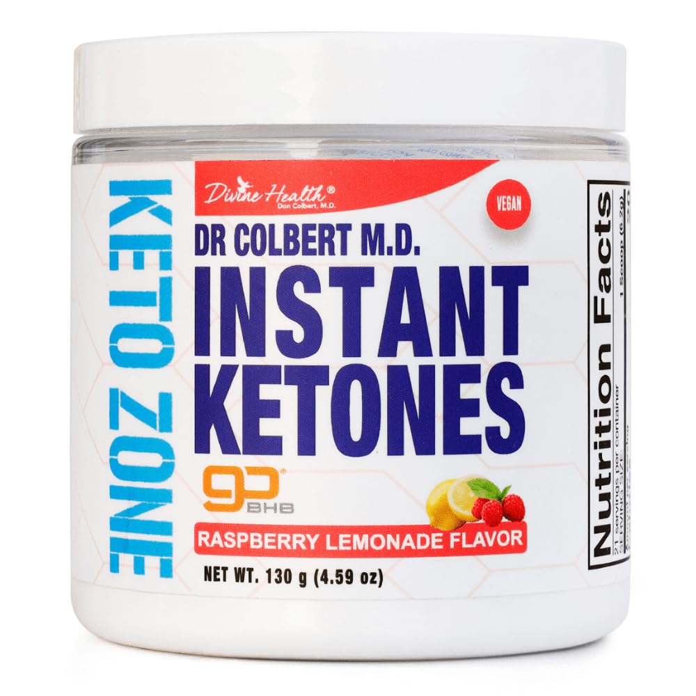 Amazon.com: Dr. Colbert, MD Instant Ketones Powder | Raspberry